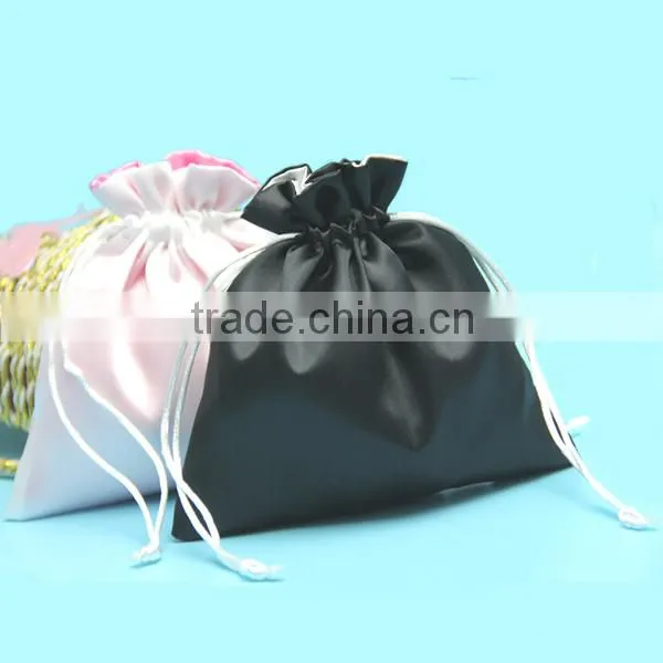 China Luxury Colorful Satin Hair Bundles Packing Pouch photo-4
