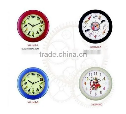 2016 Newest Animal Sound Wall Clock photo-2