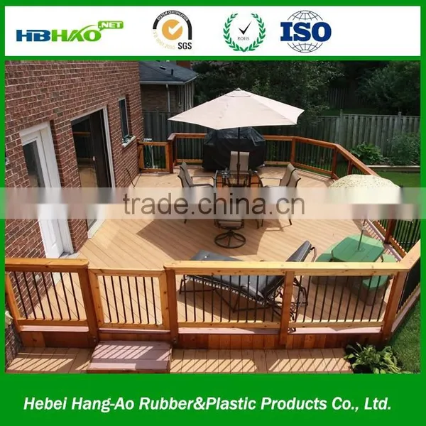 WPC Decking Anti Skidding UV Resistant Water Proof