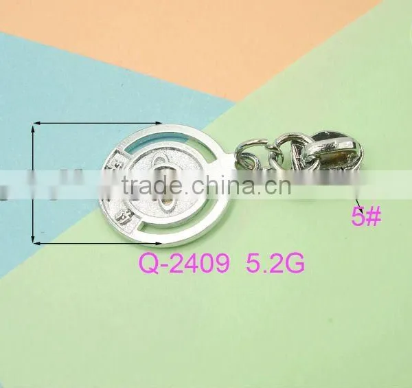 Qifeng Well Design Bag Fittings Metal Zipper Puller Q-2409