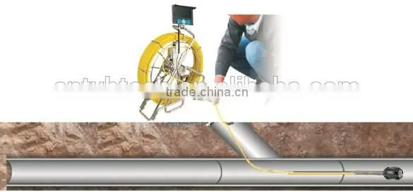 TVBTECH 3299F Self Leveling Water Pipe Inspection Camera With Meter Counter And Dvr Function photo-4