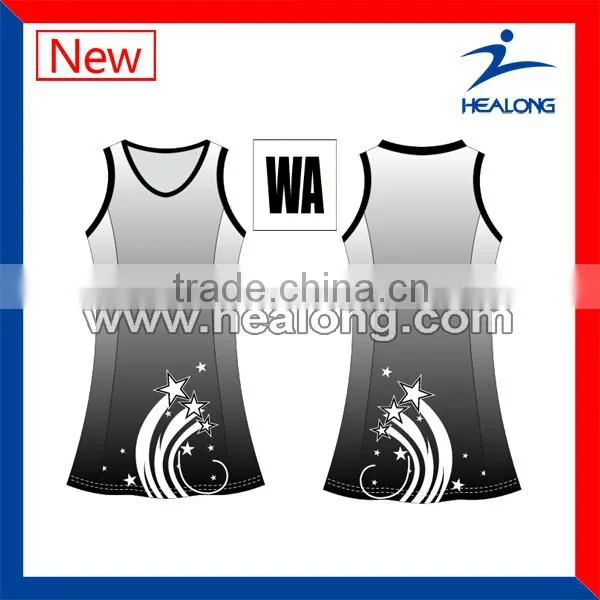 Latest Dress Custom Design Netball Dresses photo-4