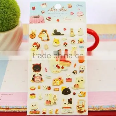 2015 Mixed Design Custom Stickers,bubble Home Sticker,print Wall/kitchen Stickers,cartoon Logo Stickers photo-3