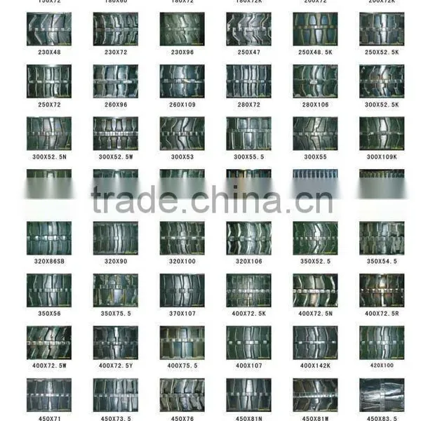 Industrial Rubber Tracks 230x48Cadenas de Caucho Industriales photo-4
