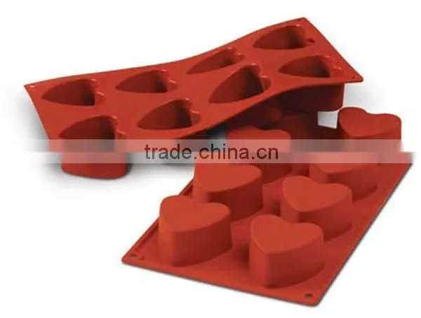 China Factoty 2016 New Product Silicone Healthy Cooking Customized Cake Mold photo-4