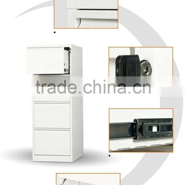 2016 Super Durable Selling Powder Coated Metal 3 Drawer Metal Desktop File Holder photo-5