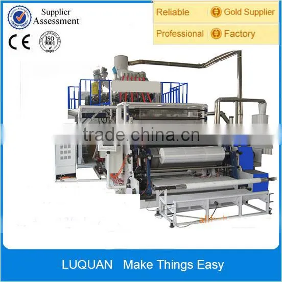 Plastic Product Making Machinery,mini Extruder Plastic, Die 1900mm With Corona,titanium Nitride