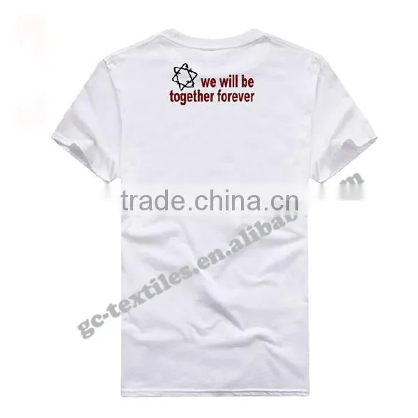 Custom Printed Men's Round-neck T-shirts photo-2