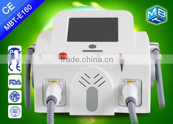 690-1200nm Big Discount Hair Removal Machine / Double Handles / Professional IPL RF SHR Elight Home Use / 2016 New Product Multifunction photo-2