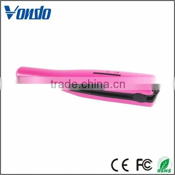 Replaceable Battery Wireless Mini Hair Straightener photo-5