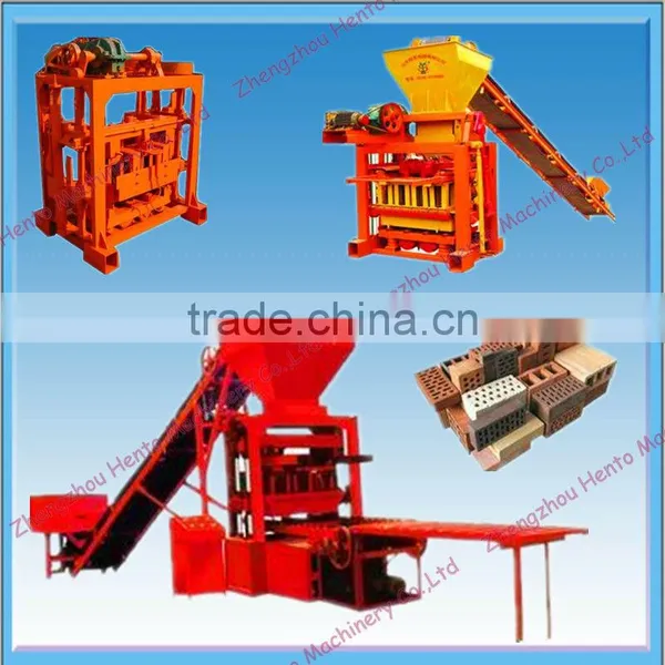 Concrete & Clay Interlock Brick Making Machine