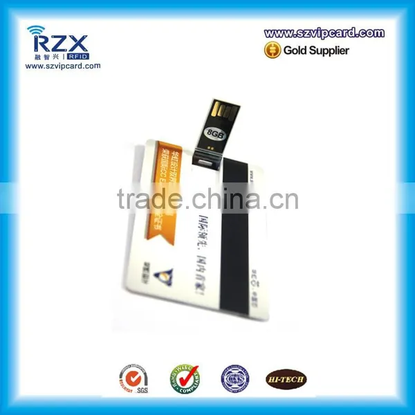 USB2.0 Plastic Usb Card With Free Logo Printing photo-2