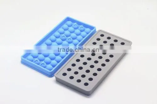 New Design Hot Selling Food Grade Flexible Silicone 40 Cavitys Ice Ball Mold