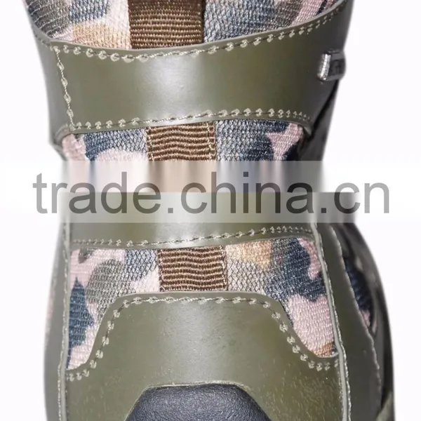 Mens 6 " Camo Breathable Hiking Boots photo-4
