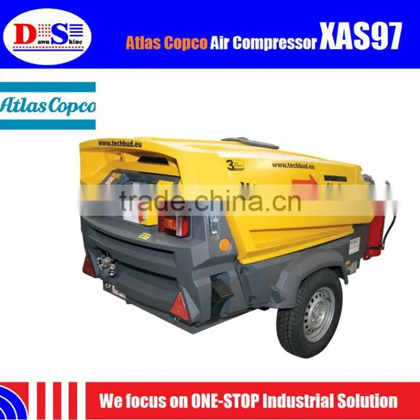 Portable Small Mobile Air Compressors - XAS37 47 57 67 77 XAS97 - Atlas Copco Spare Parts - Price Atlas Copco Air Compressors photo-3