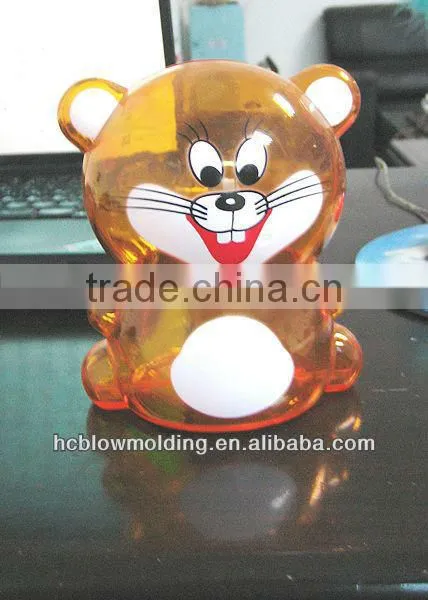 OEM Blow Molding Plastic 3D Cartoon Bottle 3D Cartoon Figure Toy for Sale photo-2