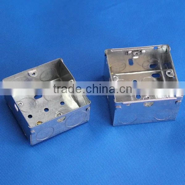 3*3 25mm Sizes Electrical Connecting Metal Boxes photo-2