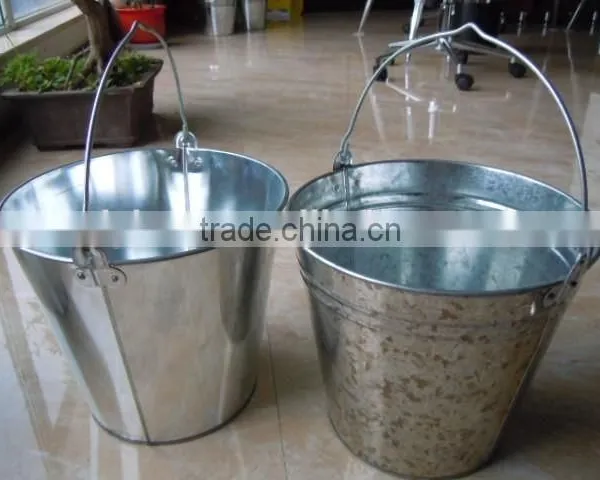 Pail in Buckets,zinc Bucket,iron Bucket for Home and Garden Use photo-3
