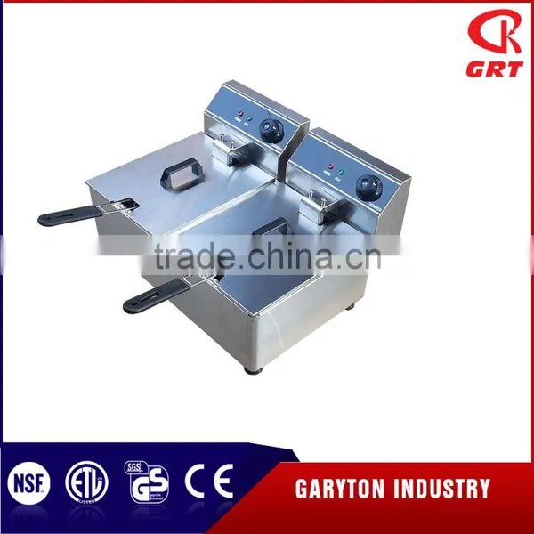 GRT - E20C Commercial 2 Tank Deep Fryer photo-3