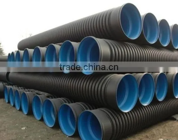 Under Ground Drainage System Hdpe Double Wall Corrugated Pipe Drainage Pipe photo-3