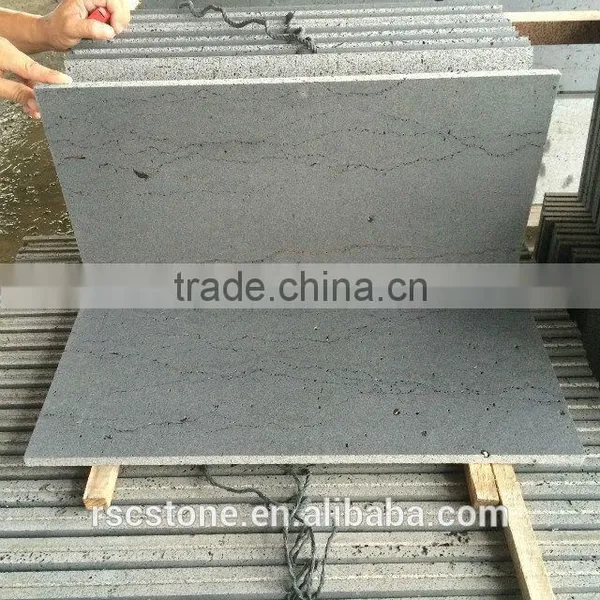 Honed Ant Linear Hainan Basalt Tiles photo-2