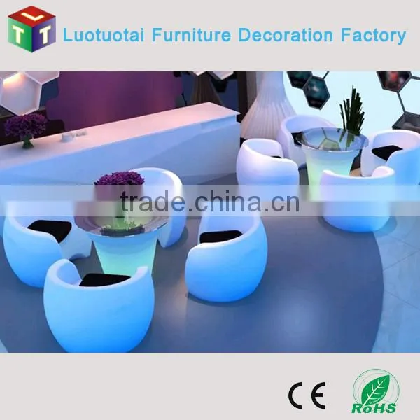 New Item Led Furniture 16 Color Change Remote Control Wireless Led Bar Chair photo-5