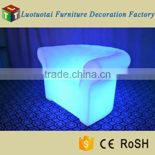 Plastic Battery Operated Color Changing LED Light Single Sofa for Home photo-6