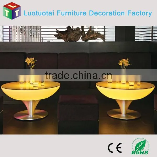 RGBW Color Change Battery Operated Illuminated Led Bar Table photo-5