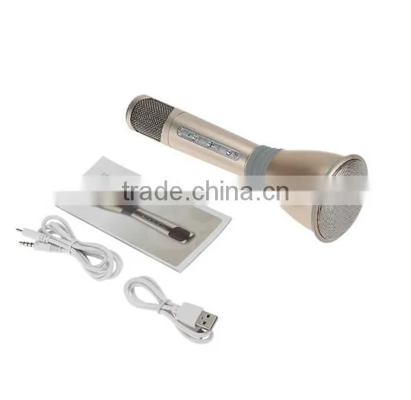 Karaoke Microphone Wireless Bluetooth Speaker photo-5