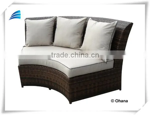 Outdoor Rattan Sofa Cum Bed photo-2