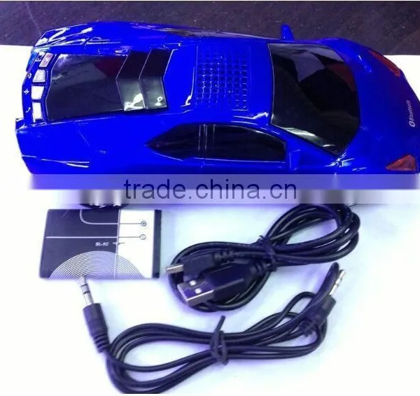 2016 Newest Car Shape Bluetooth Speaker In Car Shape Support TF Card Bluetooth Speaker photo-5