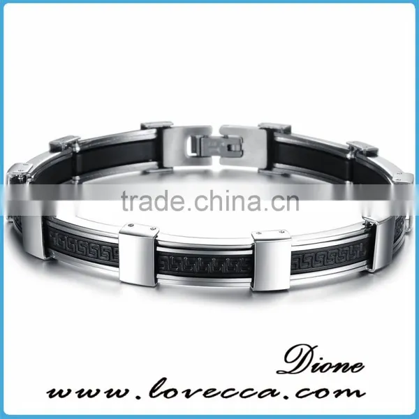 Jewelry Handmade PU Braided Leather Handcuff Charm Bracelet For Men photo-5