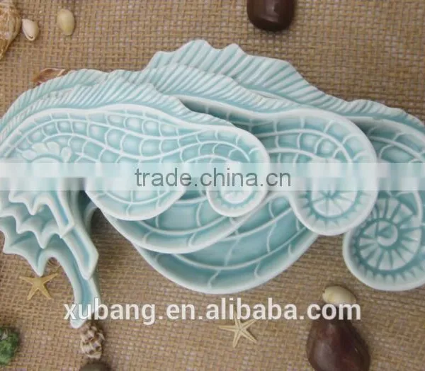 Ceramic Material Ocean Series Dinnerware Sets Dishes and Plates Set photo-4