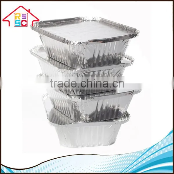 NBRSC Cheapest Aluminum Foil Food Storage Container With Paper Lid photo-3