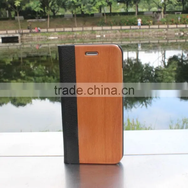 Classical Chinese Walnut/bamboo/rosewood/cherry Card Bumper/pocket Cell Phone Case for Iphone 7 photo-3