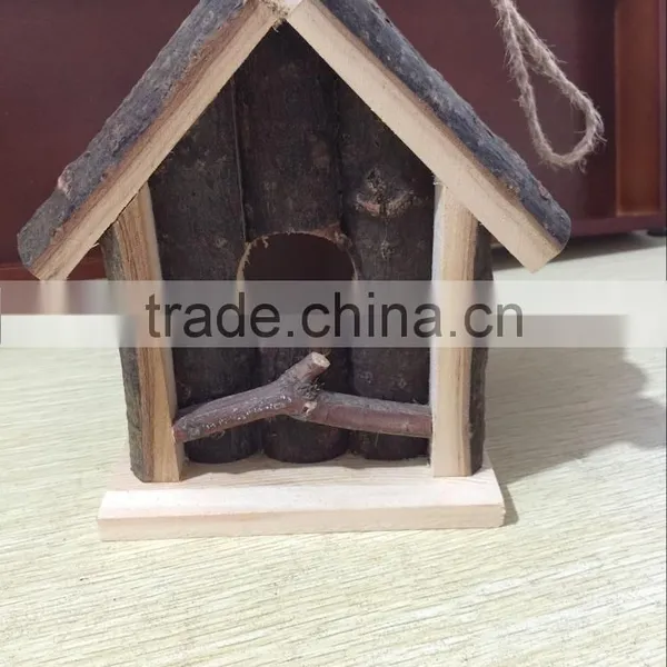 Wholesale Cheap Natural Wooden Bird Nest Toys photo-3