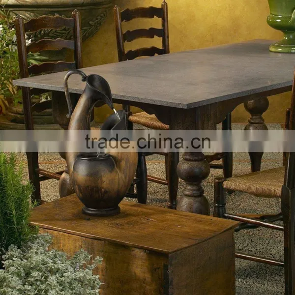 Weathered Jug Tabletop Water Fountain photo-2