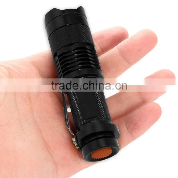 High Quality Tactical Power LED 3 Mode Focus Flashlight photo-3