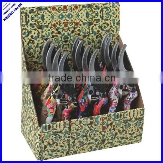 All Metal Decorative Woman Flower Pruning Scissors photo-2