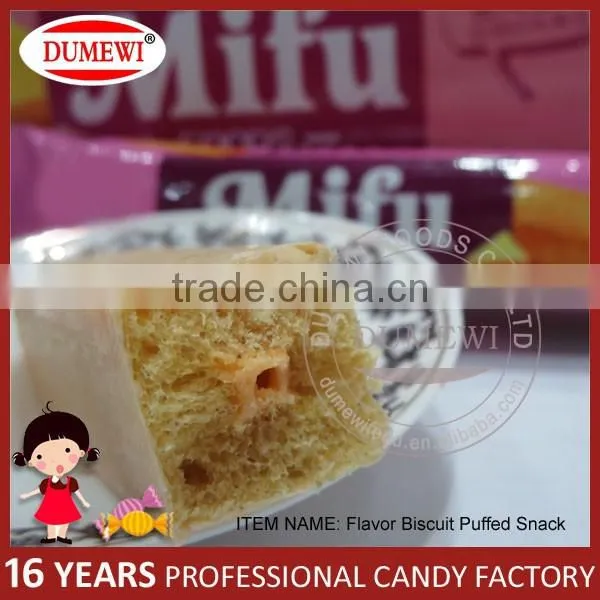 Cheese Flavor Biscuit Puffed Stick/ Sandwich Biscuits Stick photo-4