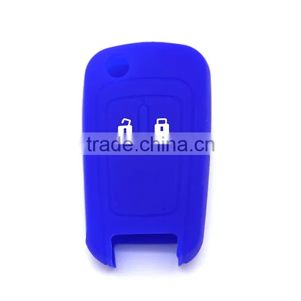 China Supplier Eco-friendly Waterproof Silicone Car Key Cover for Chevrolet photo-3