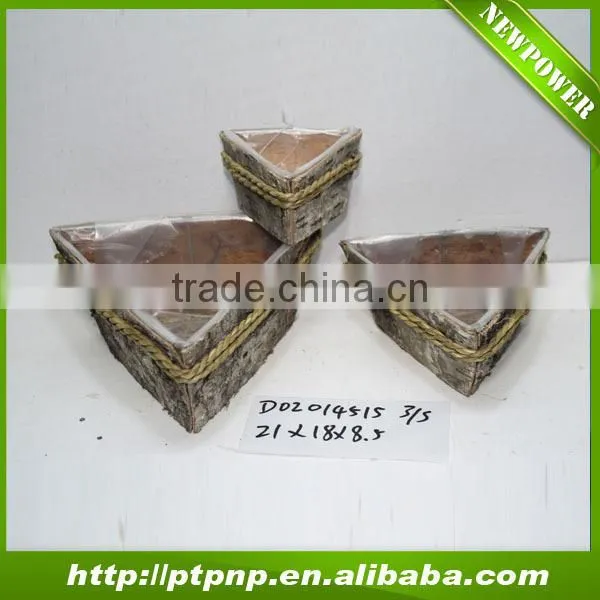 Garden Tree Skin Basket for Home and Garden