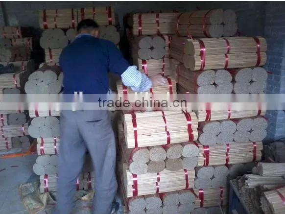 Raw Incense Sticks China Round Bamboo Sticks for Making Incense photo-3