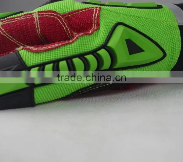 CE 4543 Anti Cut Slash Proof Impact Safety Gloves, Oil and Gas Safety Cut Resistant Rubber Gloves photo-3