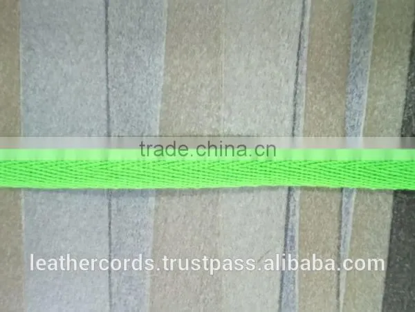 High Quality Cotton Webbing Belt Striped Cotton Tape for Sale photo-3