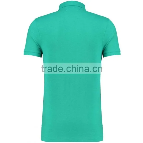 High Quality Basic Cotton Pique Polo Shirts Mens Customzied Embroidery Plain New Design Shirts photo-2
