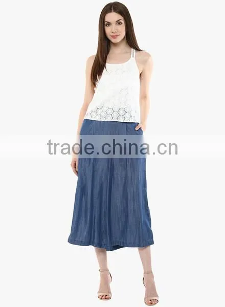 2016 Fashion Women Pants, Cotton Pants, New Stylish Palazzo Pants With OEM Service photo-2