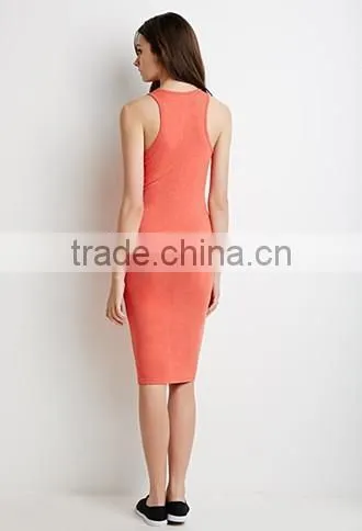 Pure Color Cultivate One's Morality Dress photo-3