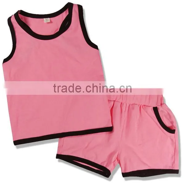 Custom Designer Baby Boutique Clothing Little Child Pajamas Cotton Spandex Blank Baby Fashion Pajamas photo-3