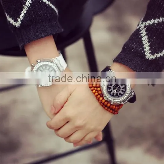 2016 Cute Couple Watch With Diamond Cheap Led Watch For Kids photo-4